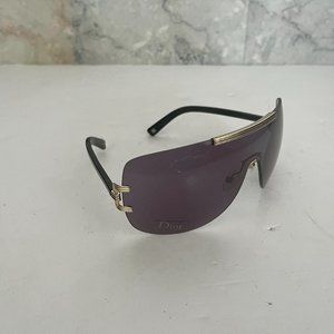 NEW Dior wrap sunglasses with gold trim